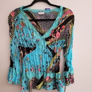 Jaipur Turqouise Blouse